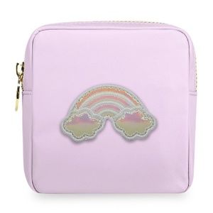 Stoney Clover Lane Mini Pouch with Rainbow Patch